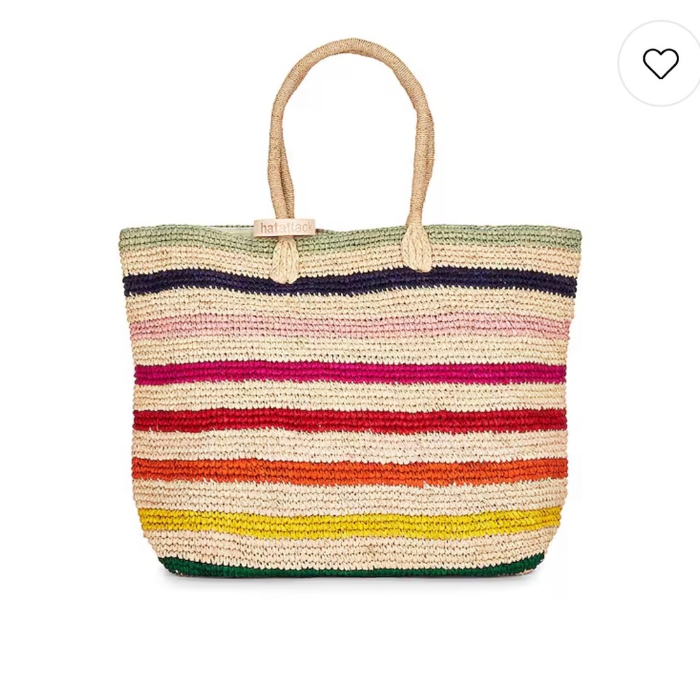 Hat Attack Straw Bag